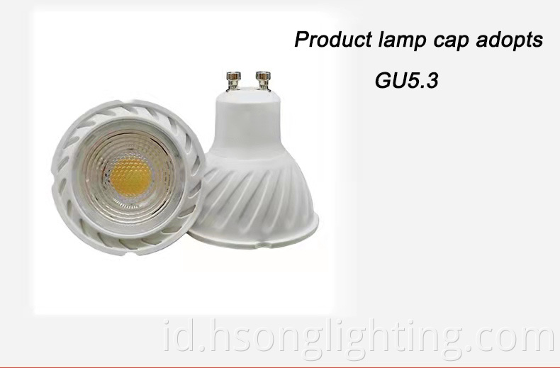 Outlet pabrik dalam ruangan LED Sorotan LED GU10 GU5.3 MR16 LED LAMP CUP